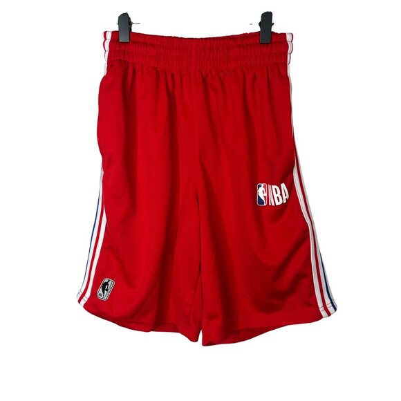 NBA Shorts Mens Small Active Basketball Workout Athletic Gym Training Active Red - Picture 1 of 16